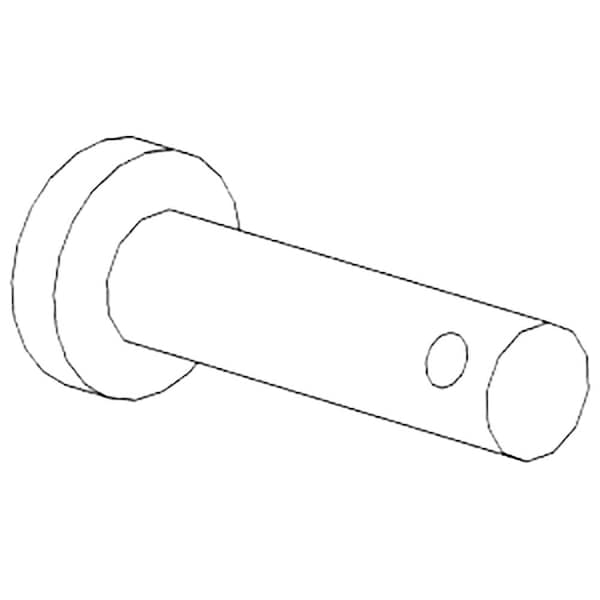Aftermarket Check Chain Clevis Pin Fits Massey Ferguson 1080 1155 135 150 165 175 195396M1 - main
